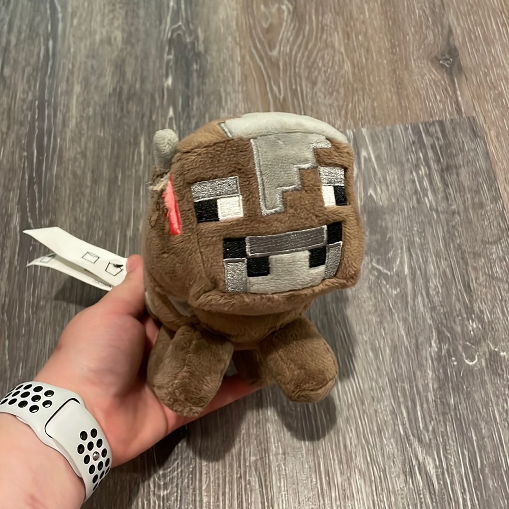 Minecraft Baby Cow Plushie